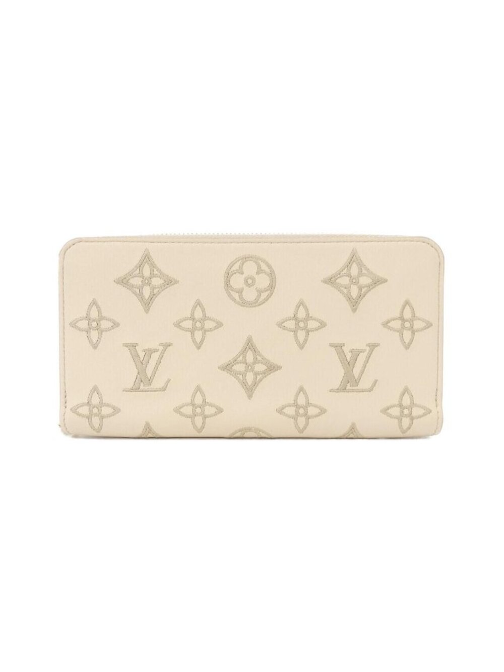 Louis Vuitton Monogram LV Broderie Anne Gray's Zippy Wallet